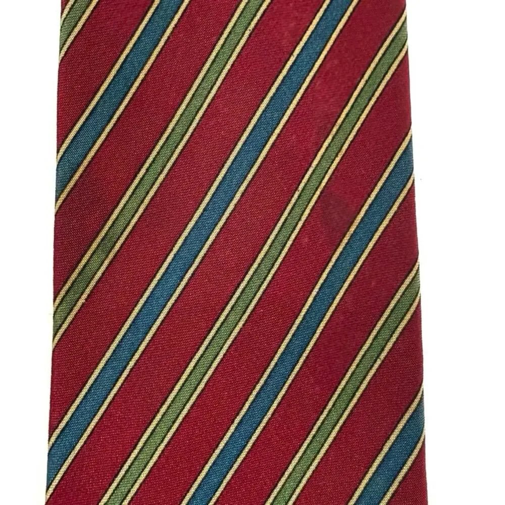 Vintage Gucci Silk Tie in Stripe